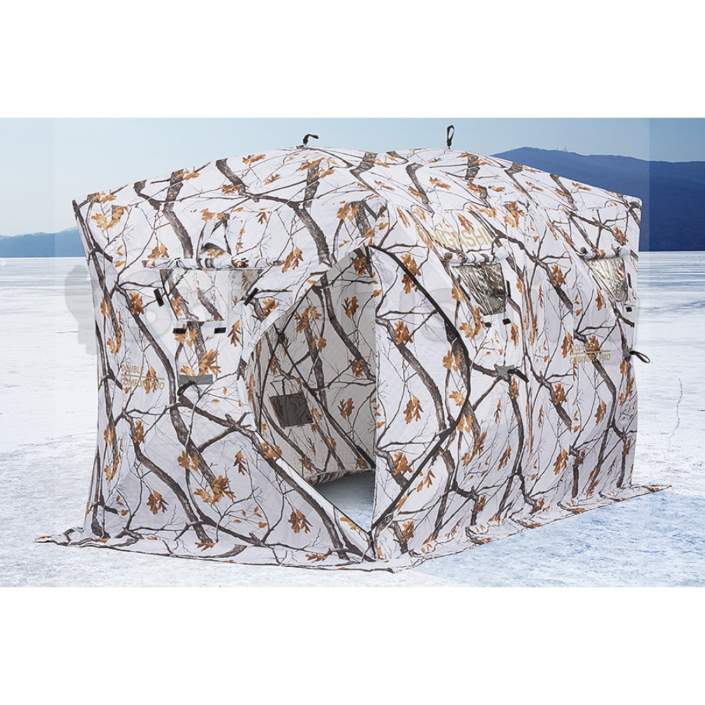 Зимняя палатка HIGASHI Double Winter Camo Comfort Pro (360×180×205)