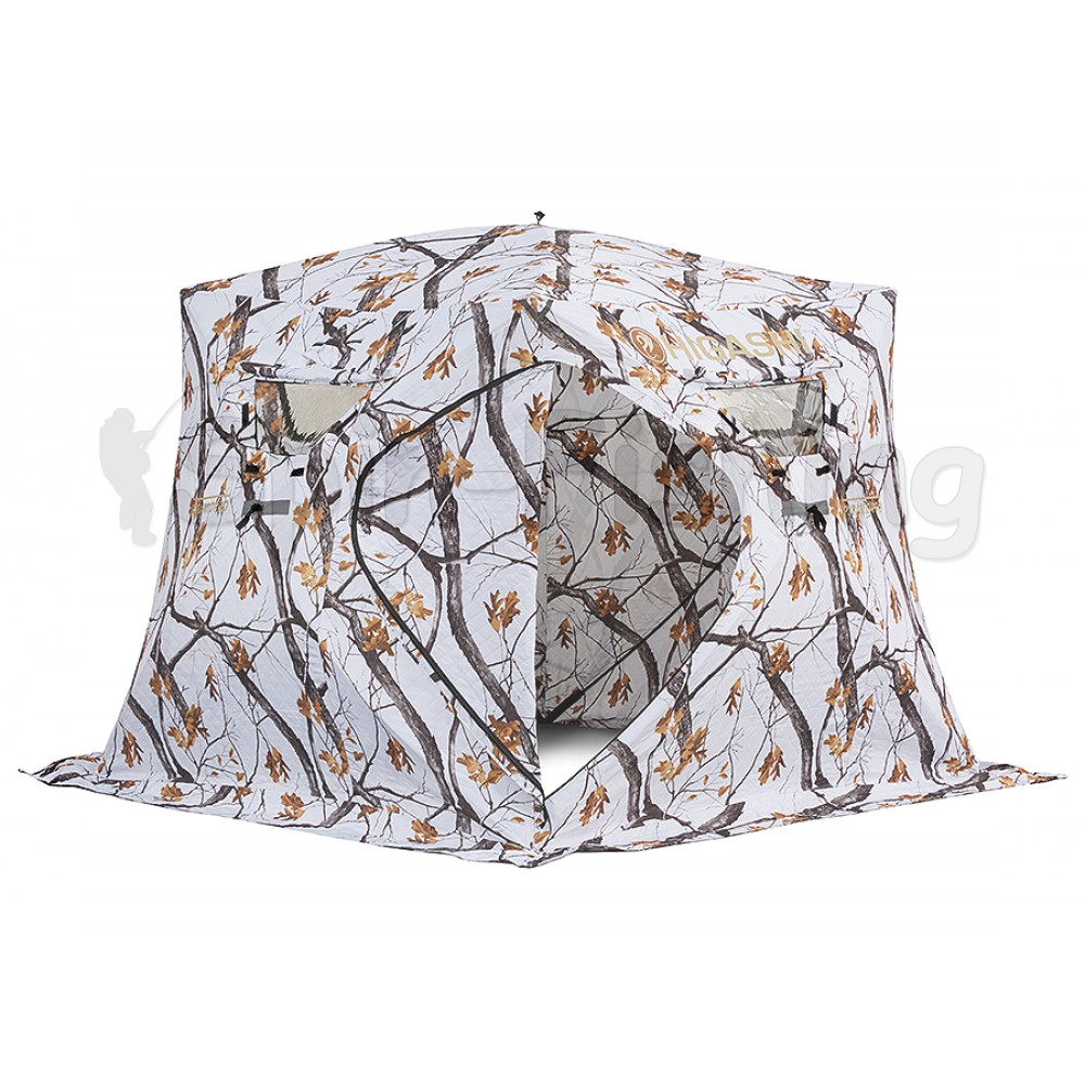 Зимняя палатка HIGASHI Winter Camo Pyramid Hot (230×230×200)
