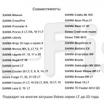 Комплект апгрейда ролика л/у Daiwa 20 Crossfire LT 1000-5000 размера