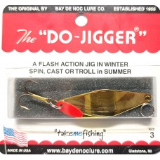 Блесна зимняя Bay De Noc Do-Jigger 3 Gold 