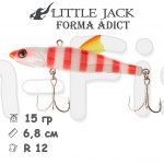 LITTLE JACK Forma Adict 68 мм 15 гр (Fluo+люминесцентный)