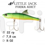 LITTLE JACK Forma Adict 78 мм 22 гр R02 (Fluo)