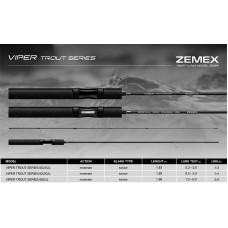 ZEMEX 24 VIPER TROUT 602XUL 0,3-3,5 гр