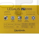 Daiwa 20 Legalis LT 2000 + комплект апгрейда ролика лесоукладывателя