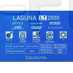 Daiwa 20 Laguna LT 2000 + комплект апгрейда ролика лесоукладывателя