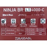 Катушка Daiwa 20 NINJA BR LT 4000-C с байтранером + апгрейд ролика