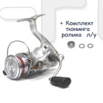 Катушка Daiwa 20 Crossfire LT 1000 + комплект апгрейда ролика л/у