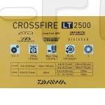 Daiwa 20 Crossfire 2500 + комплект апгрейда ролика лесоукладывателя