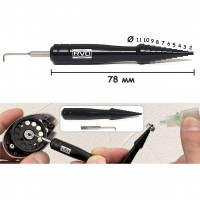 Съёмник подшипников 2 в 1 (с посадкой от 2 до 11 мм). Handle Knob Cap Remover.